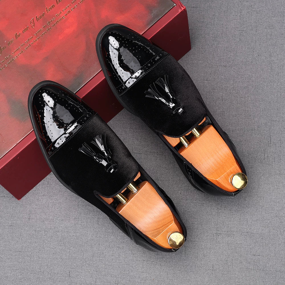 Men's Loafers, Height Increasing, Pointed Toe