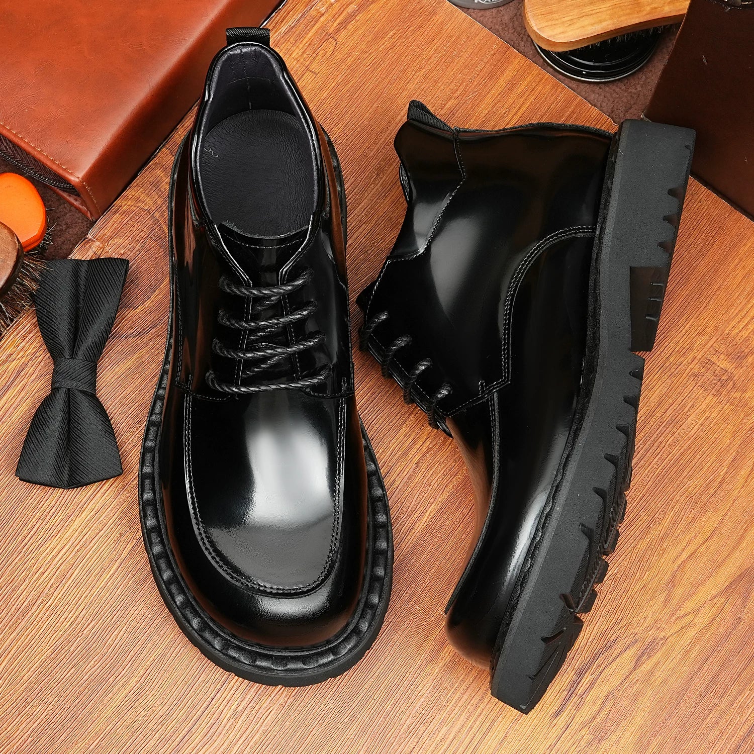 Men's Genuine Leather Martin Boots, British Style