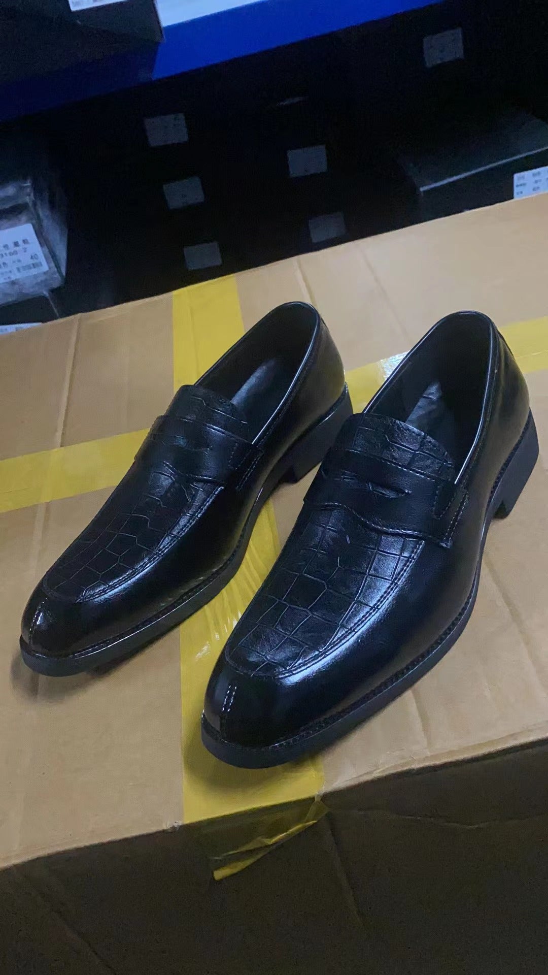 Men's Black Leather Formal Shoes – Style 63