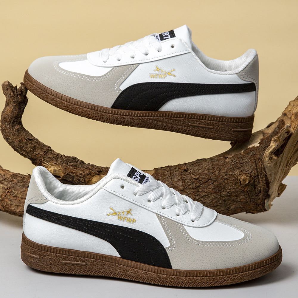 Men's Lace-Up Canvas Board Shoes - All Seasons