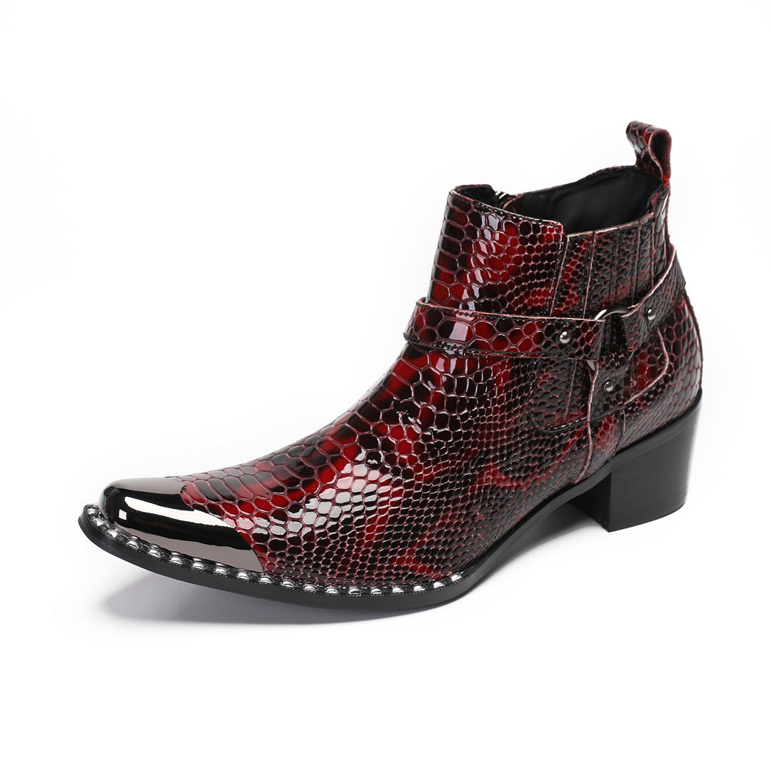 Men's Leather Chelsea Boots – Business, Handmade – Style 60