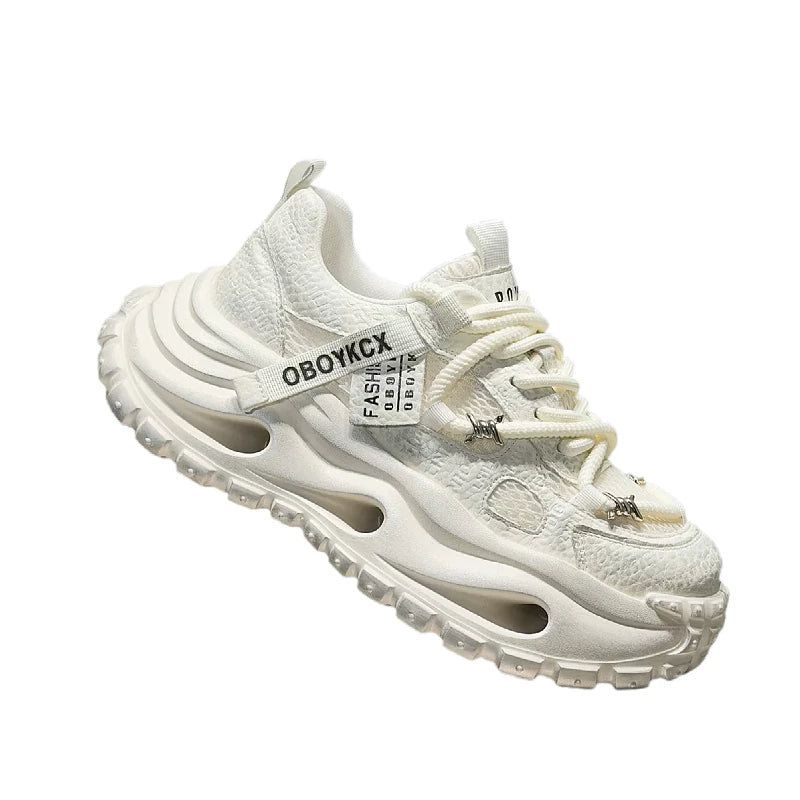 Men's Platform Mesh Retro Chunky Dad Sneakers New