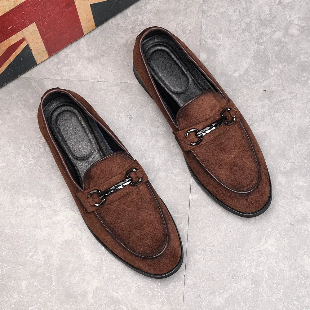 Men's Loafers, Height Increasing, Slip-On