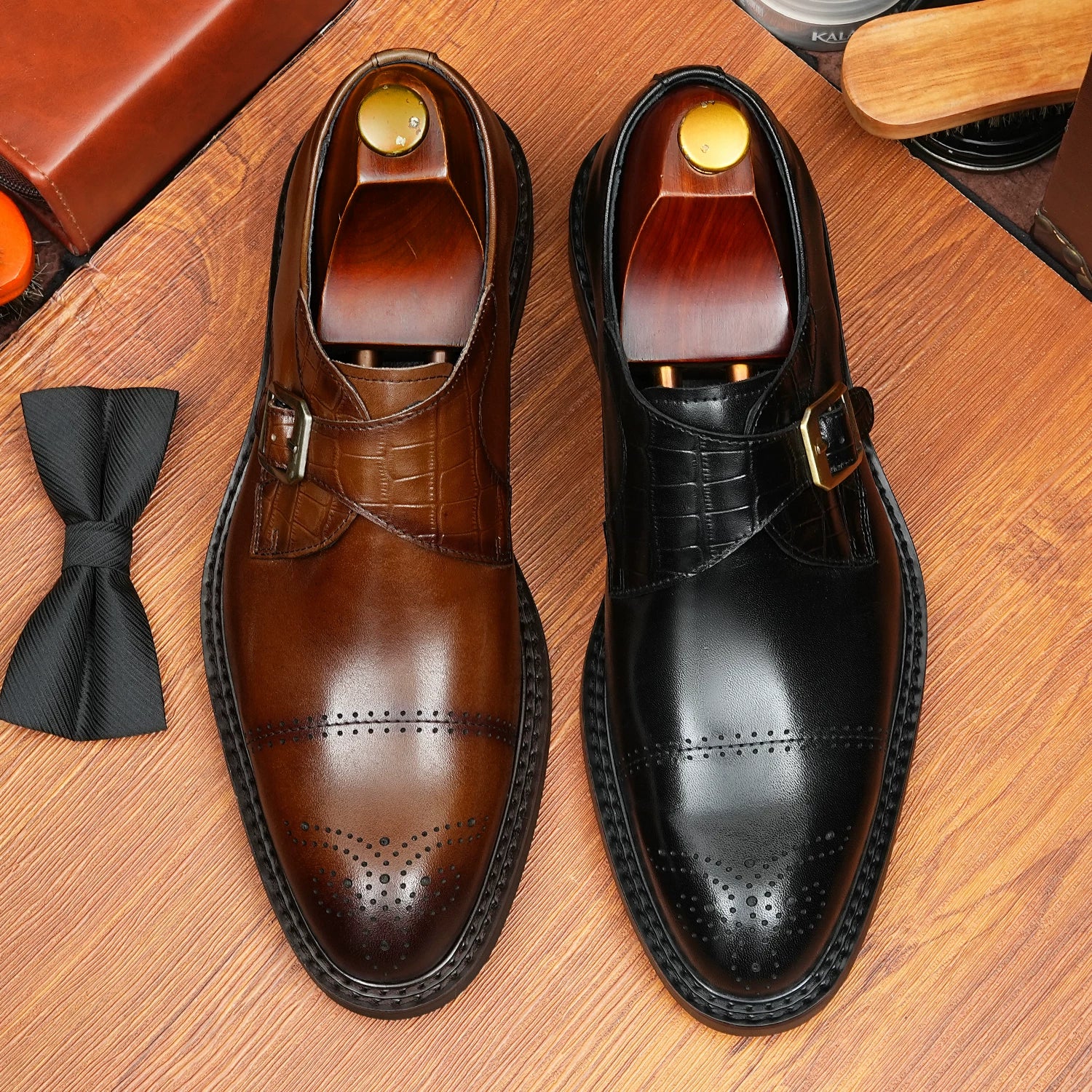 Men's Genuine Leather Leather Shoes, Business, Formal