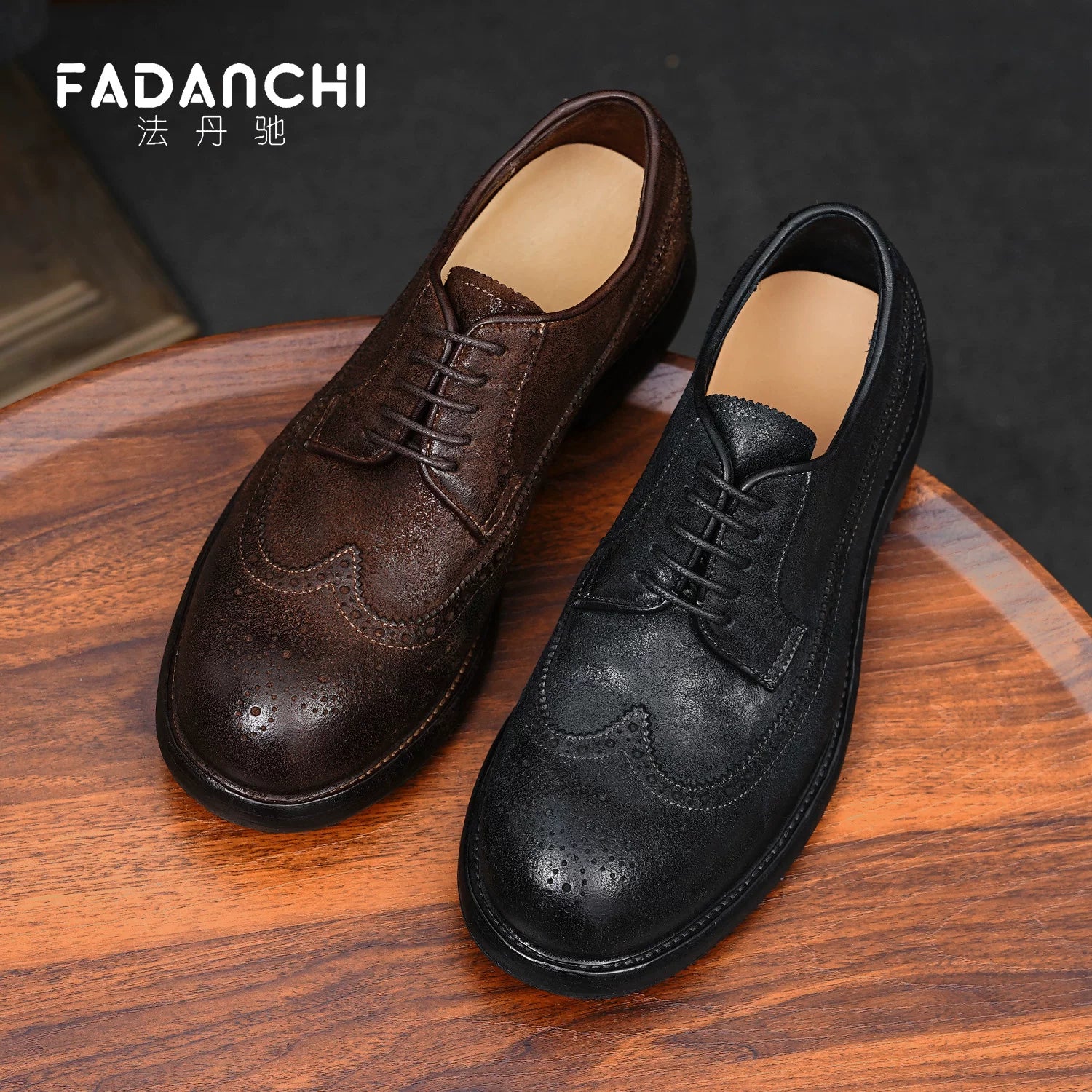 Men's Genuine Leather Leather Shoes, Handmade, Business