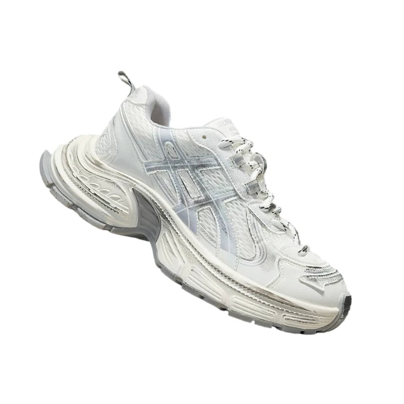 Men's Height-Increasing Platform Breathable Mesh Retro Chunky Dad Sneakers Summer New