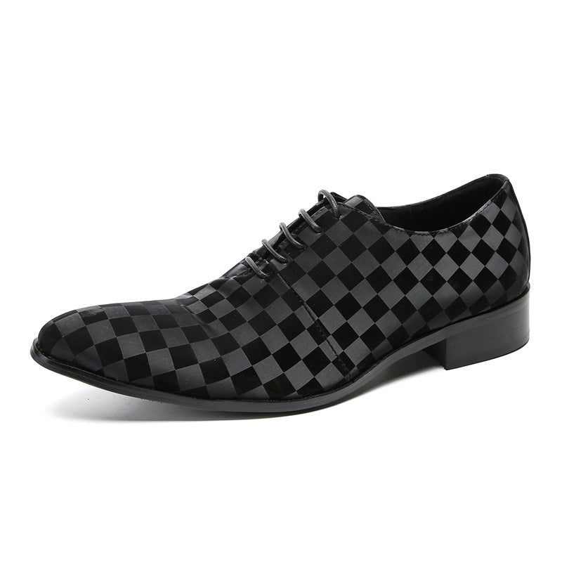 Men's Leather Oxford Formal Shoes – Business, Wedding – Style 16