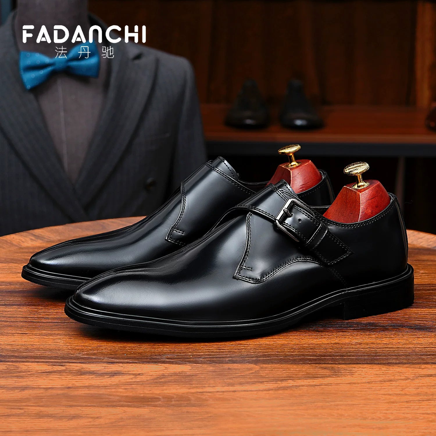 Men's Genuine Leather Leather Shoes, Business, Formal