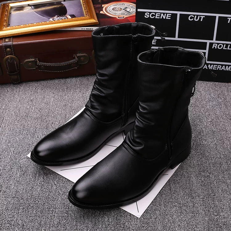 Men's Martin Boots, Height Increasing, British Style