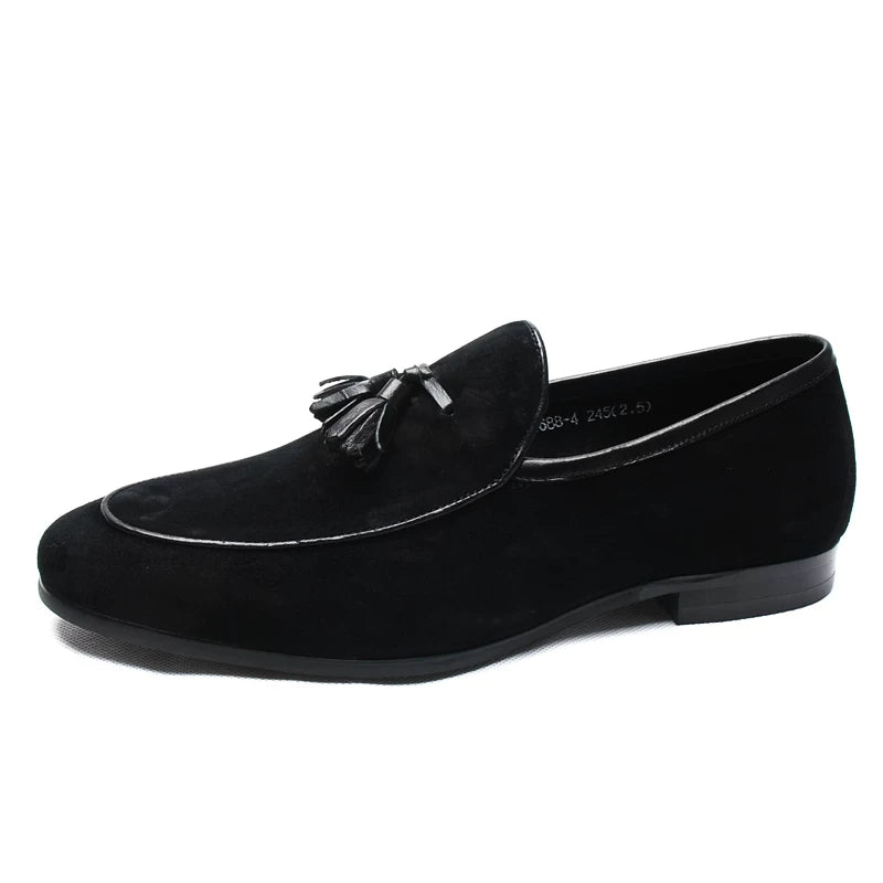 Men's Loafers, Slip-On, British Style