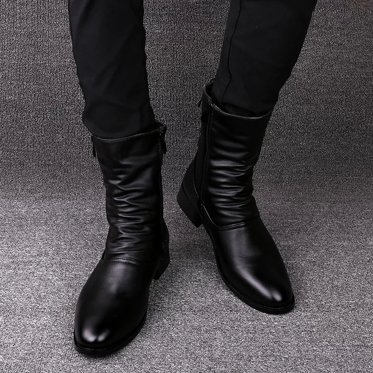 Men's Martin Boots, Height Increasing, British Style