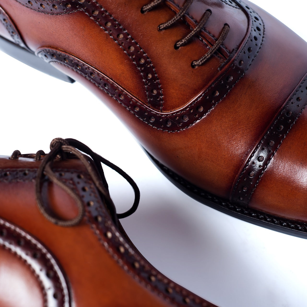 Men's Genuine Leather Formal Shoes, Style 6855