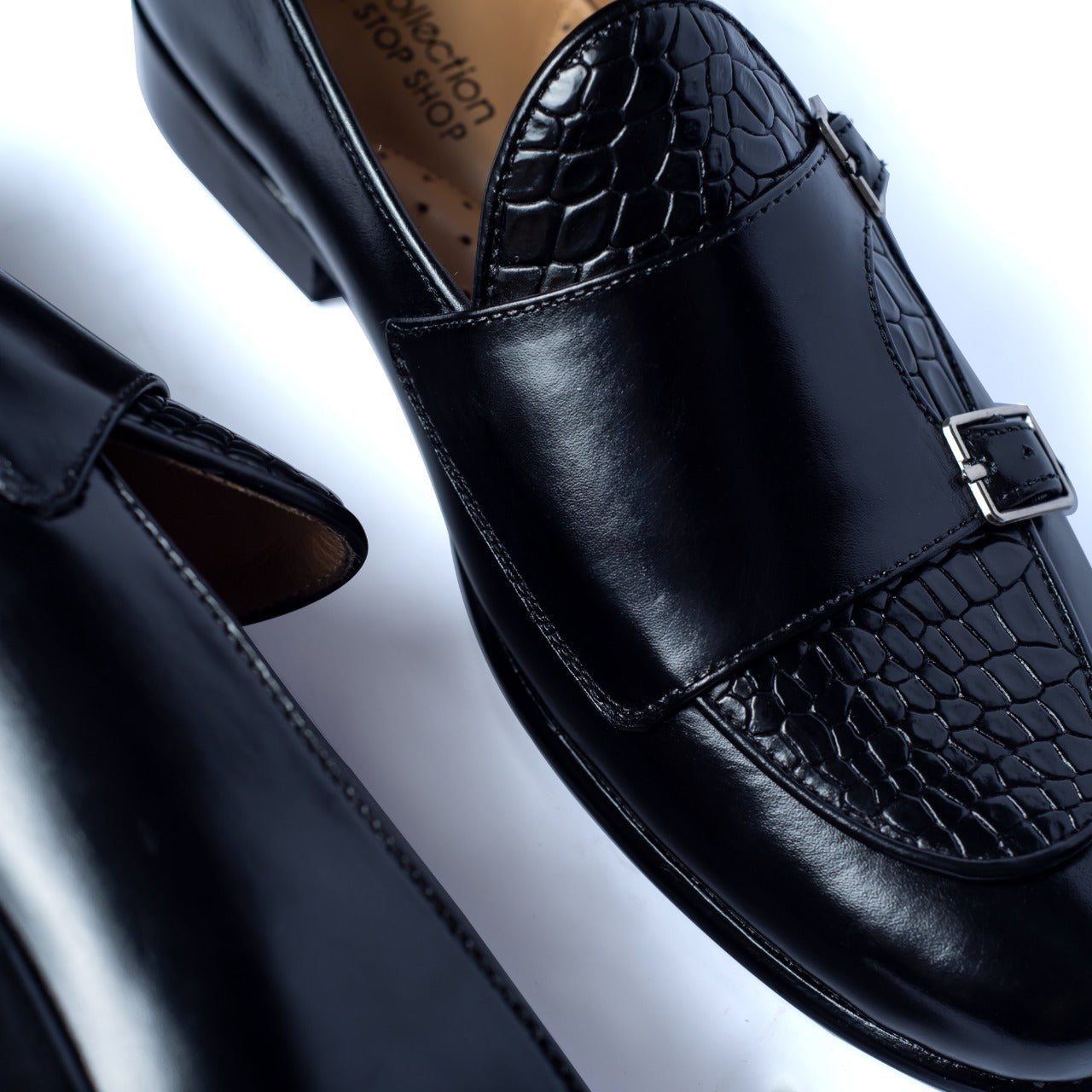 Men's Genuine Leather Shoes, Style 0071