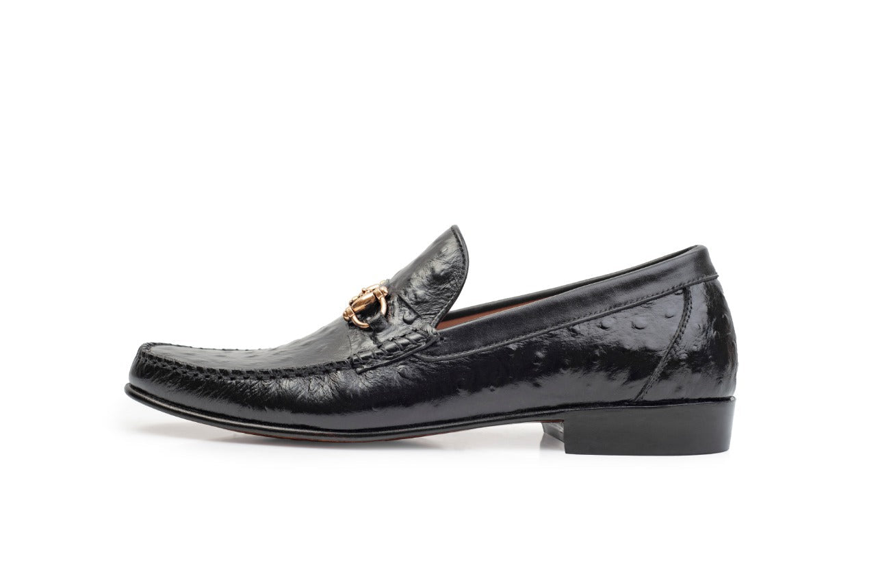 Men's Black Leather Formal Shoes, Style 9911