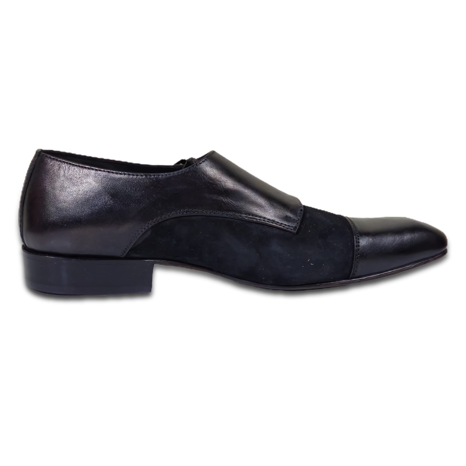 Men's Black Leather Formal Shoes, Style 5303