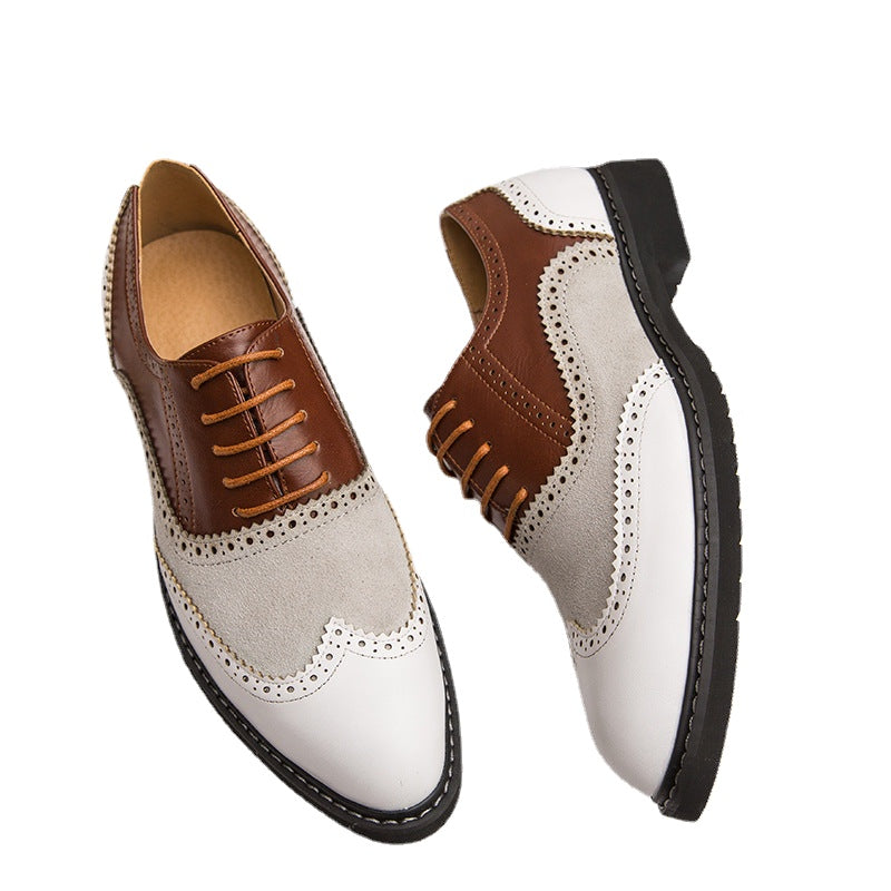 Men's Black Formal Shoes, Business, British Style, Style 3543