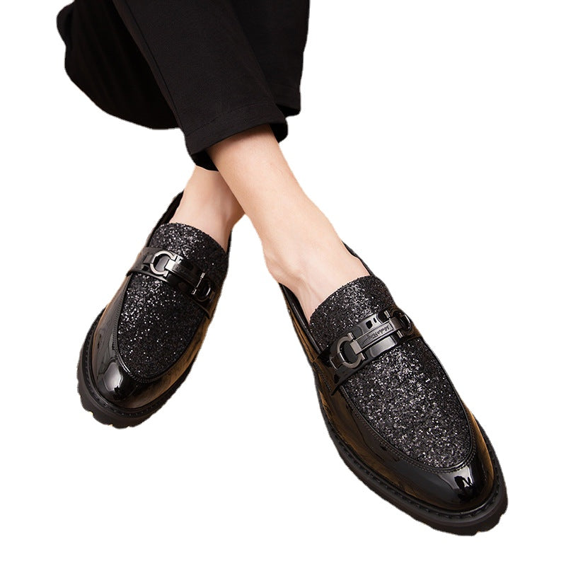 Men's Black Shoes – Pointed Toe, Business