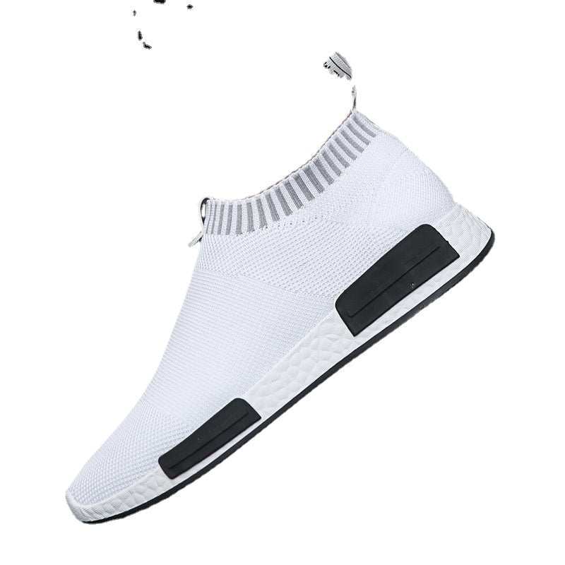 Men's Black Mesh Sneakers, Breathable, Style 6231