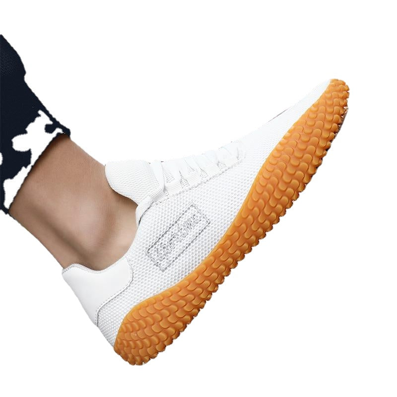 Men's Black Mesh Sneakers