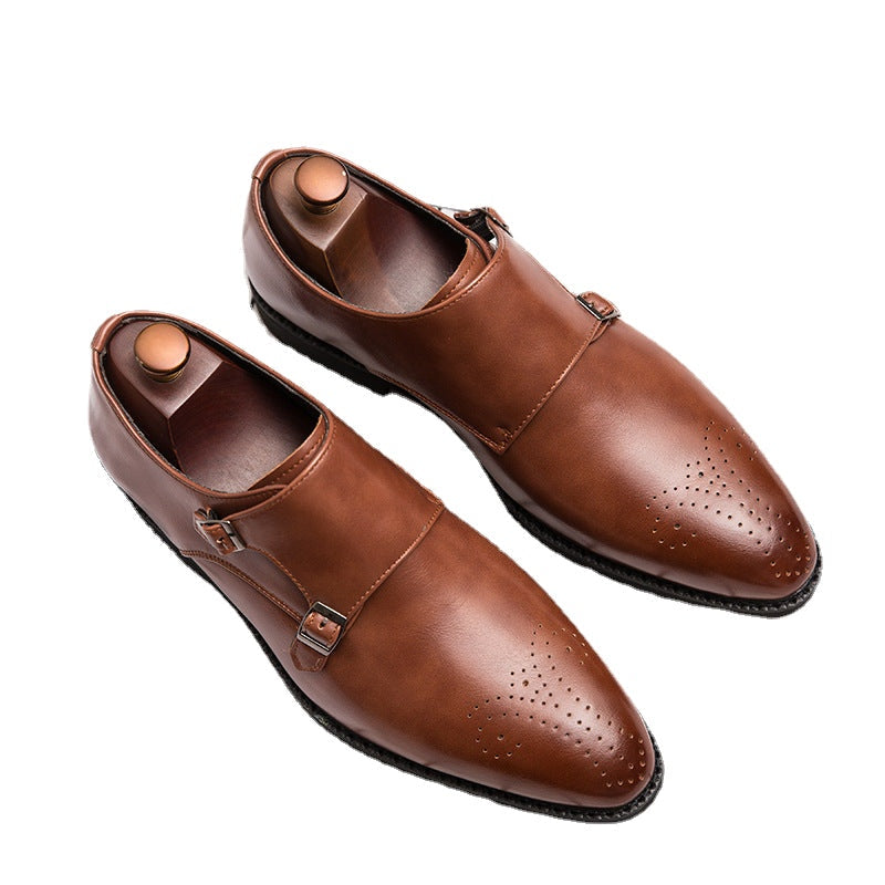 Men's Black Formal Shoes, Business, Style 9511