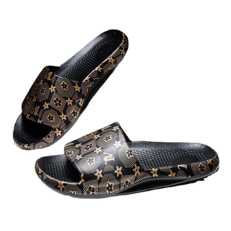 Men's Gold Sandals