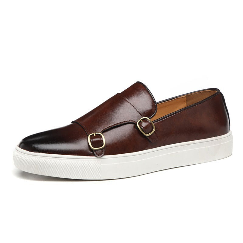 Men's Brown Leather Formal Shoes, Style 2775