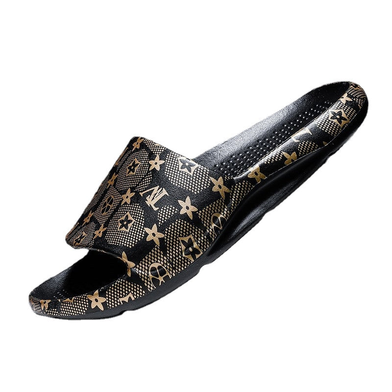Men's Gold Sandals