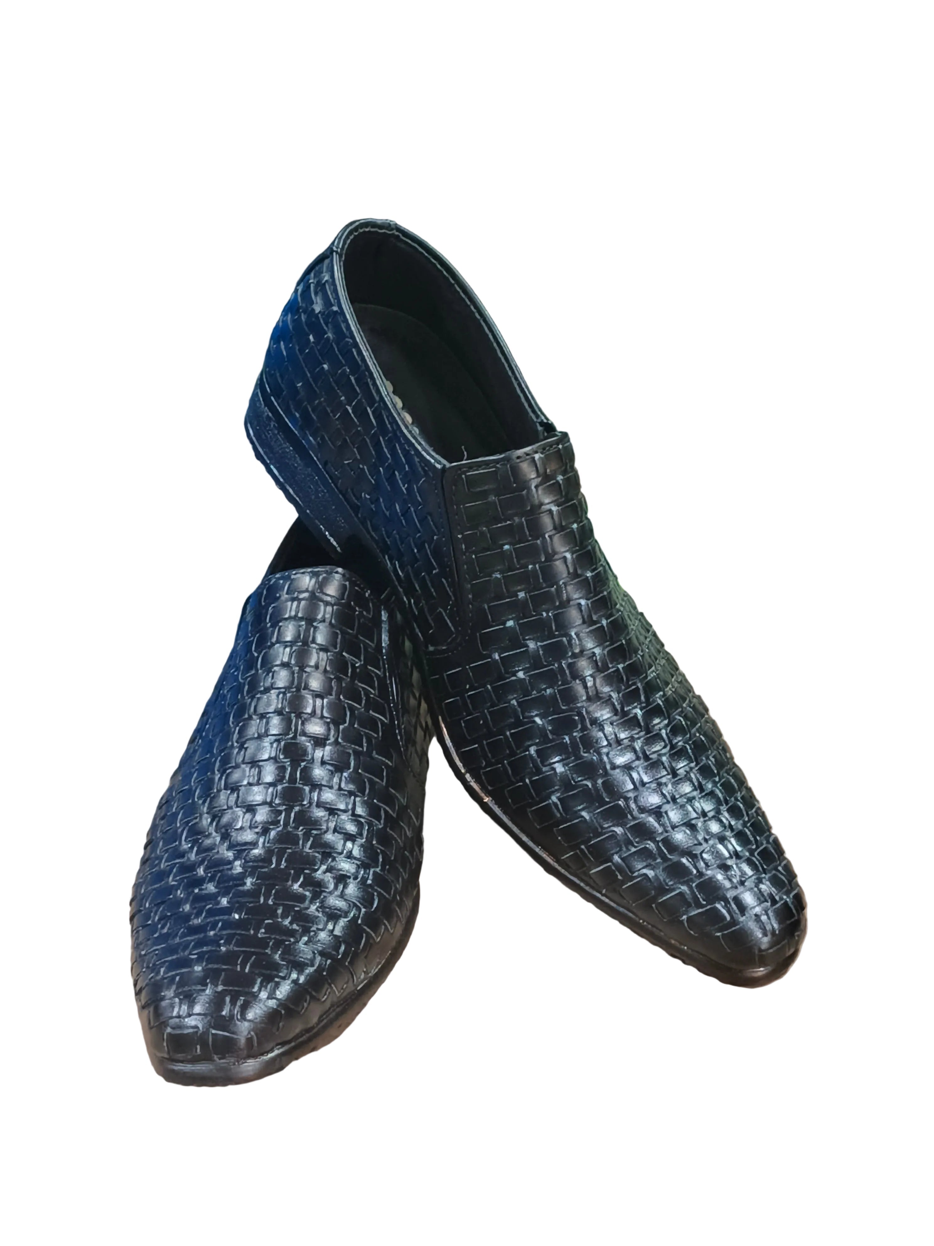 Men's Black Formal Shoes, Style 0071