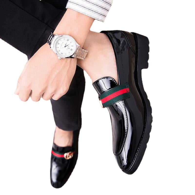 Men's Leather Casual Shoes – Business, British Style – Style 15