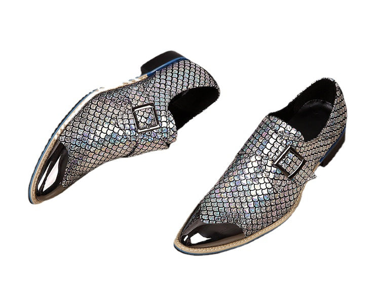 Men's Genuine Leather Formal Shoes – Pointed Toe, Business – Style 94