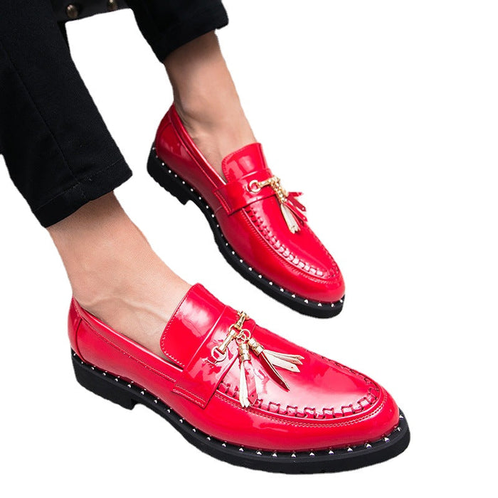 Cool beauty men's casual shoes in summer, the new trend of men's Korean version, one pedal lazy shoes, men's joker.(P)
