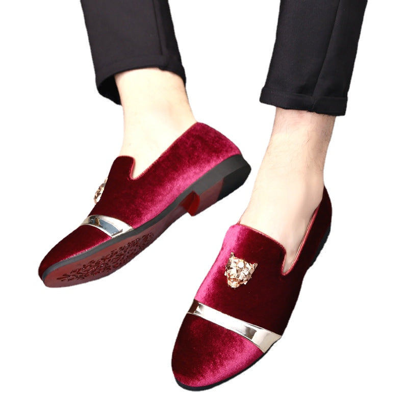 Men's Black Leather Loafers – Style 70
