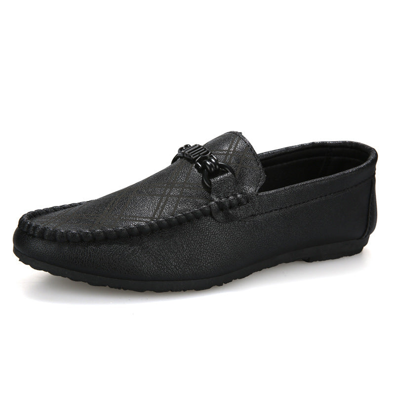 Summer men's black casual loafers - trendy student style, influencer-favorite, social media-approved 4