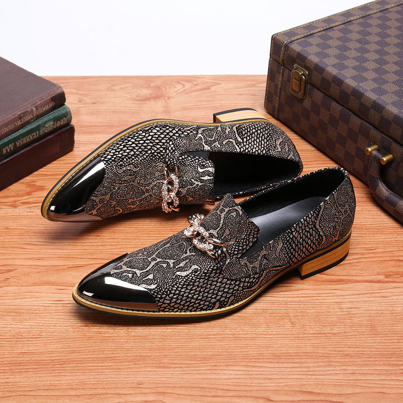 Men's Shoes, Pointed Toe, British Style