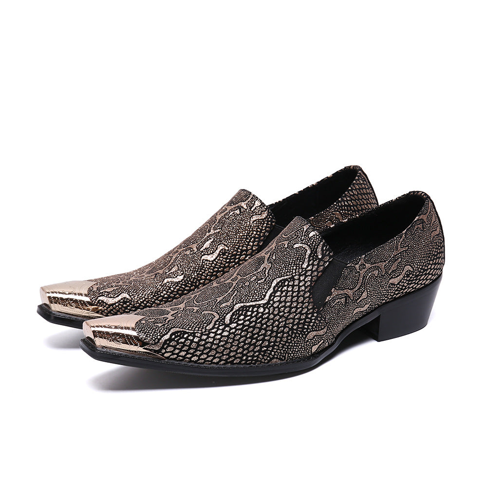 Men's Leather Formal Shoes – Business, British Style – Style 74