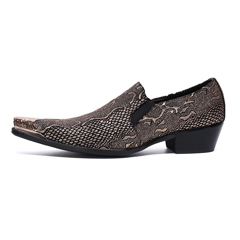 Men's Leather Formal Shoes – Business, British Style – Style 74