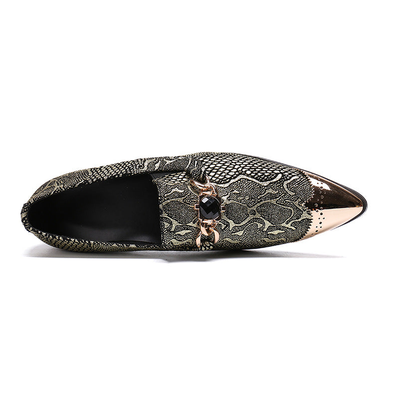 Men's Leather Shoes – Pointed Toe – Style 58