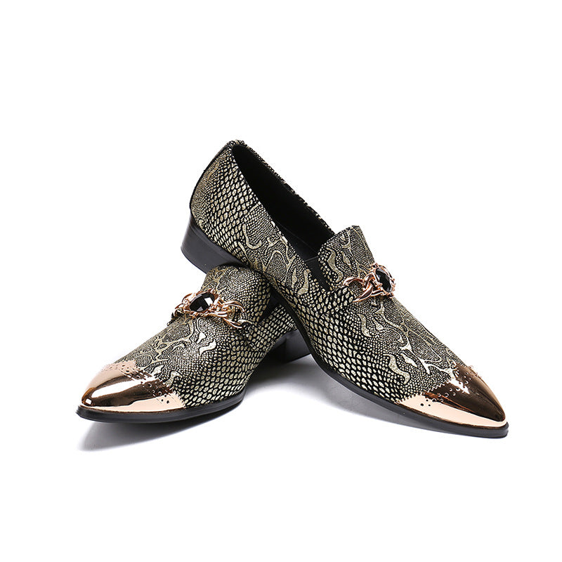 Men's Leather Shoes – Pointed Toe – Style 58