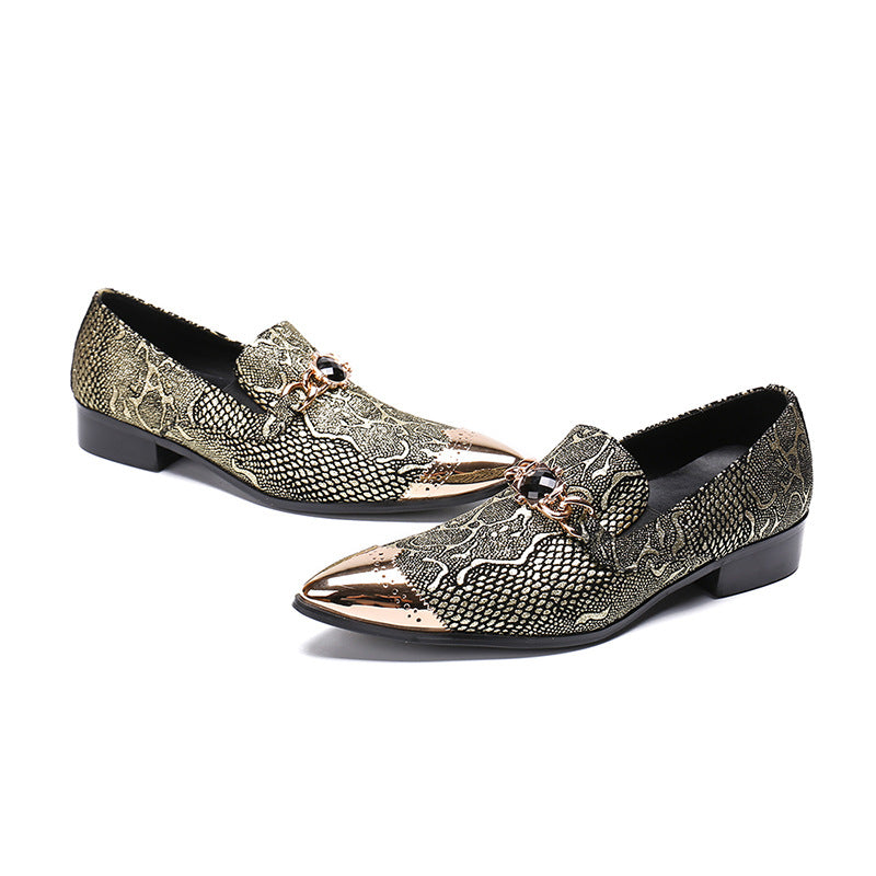 Men's Leather Shoes – Pointed Toe – Style 58