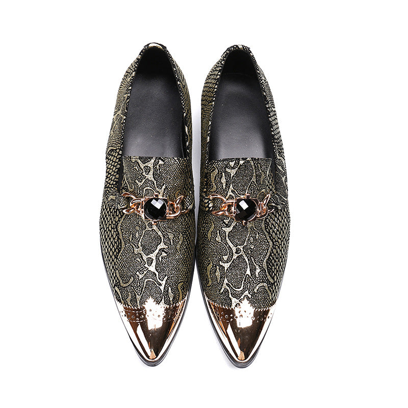Men's Leather Shoes – Pointed Toe – Style 58