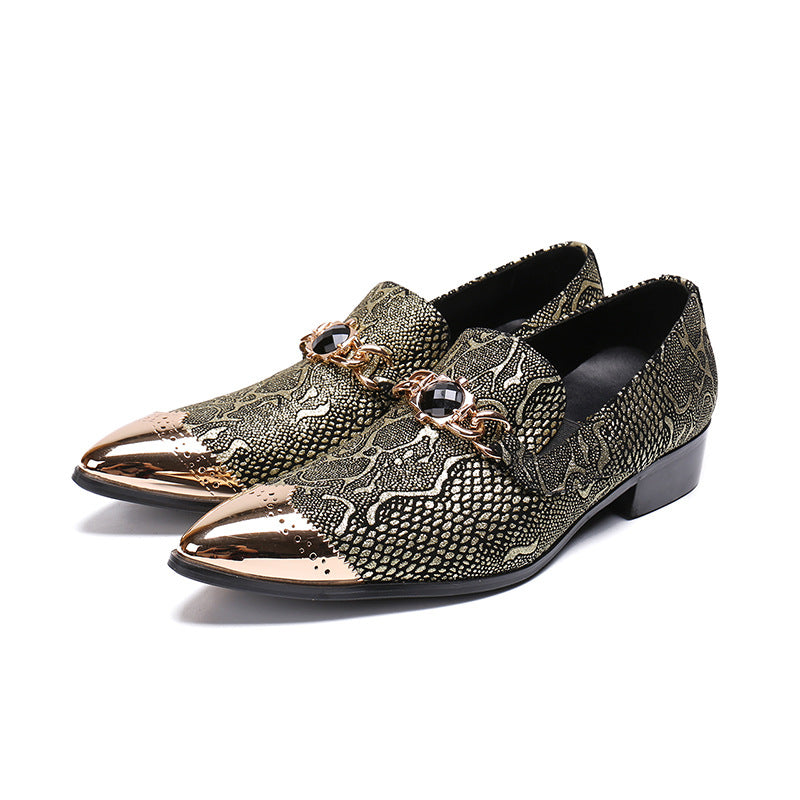 Men's Leather Shoes – Pointed Toe – Style 58