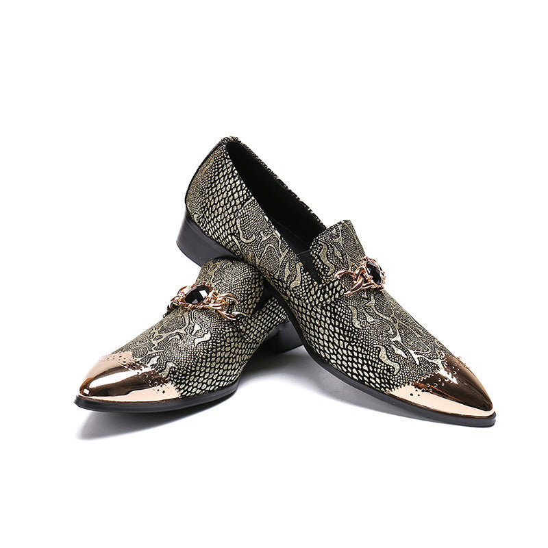 Men's Leather Shoes – Pointed Toe – Style 58