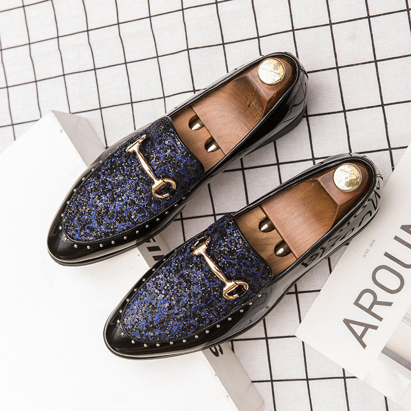 Men's Black Formal Shoes, Pointed Toe, Style 4327