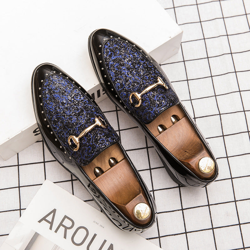 Men's Black Formal Shoes, Pointed Toe, Style 4599