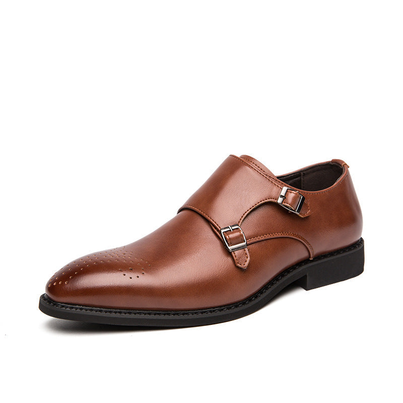 Men's Black Formal Shoes, Business, Style 9511