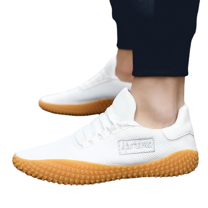 Men's Black Mesh Sneakers