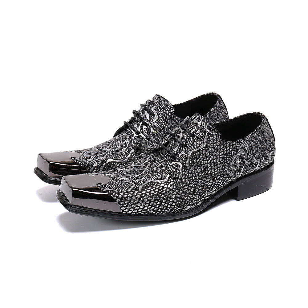 Men's Leather Loafers – Business, Wedding – Style 57