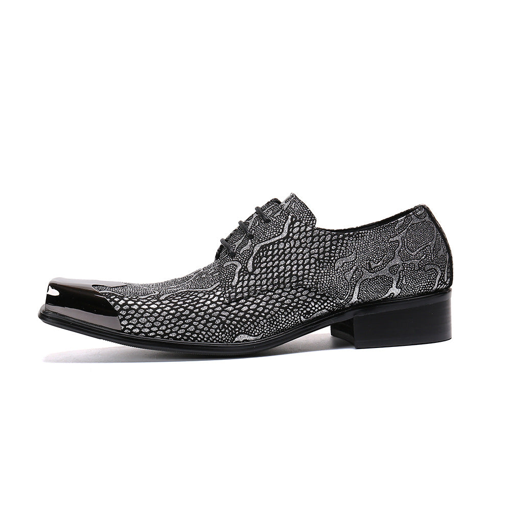 Men's Leather Loafers – Business, Wedding – Style 57