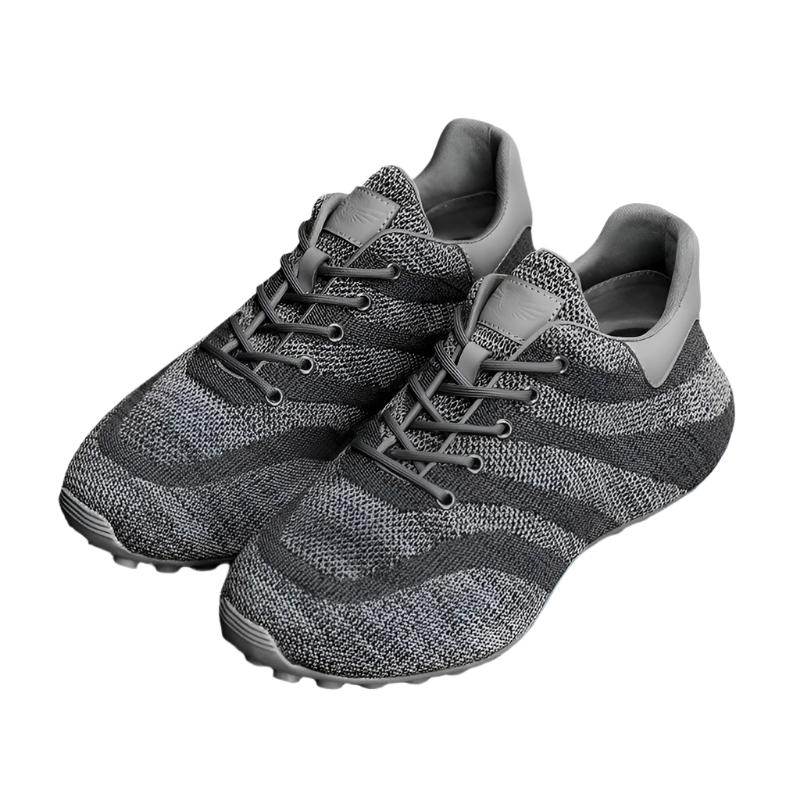 TNV Casual Leather Shoes Genuine Leather Thick Bottom Sneakers Laces Up Breathable DS3205