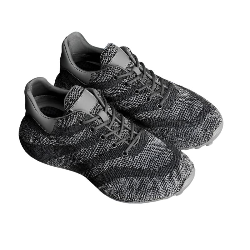 TNV Casual Leather Shoes Genuine Leather Thick Bottom Sneakers Laces Up Breathable DS3205